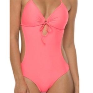 Monokini Body Glove Coral Swimsuit One Piece